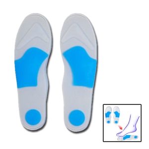 Silicone Insoles with  Support