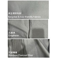 Applications of Bamboo Charcoal, Graphene, and Recycled Fabrics in Orthopedic Braces
