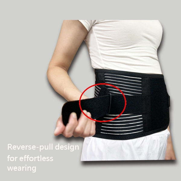 Reverse-pull Waist Support